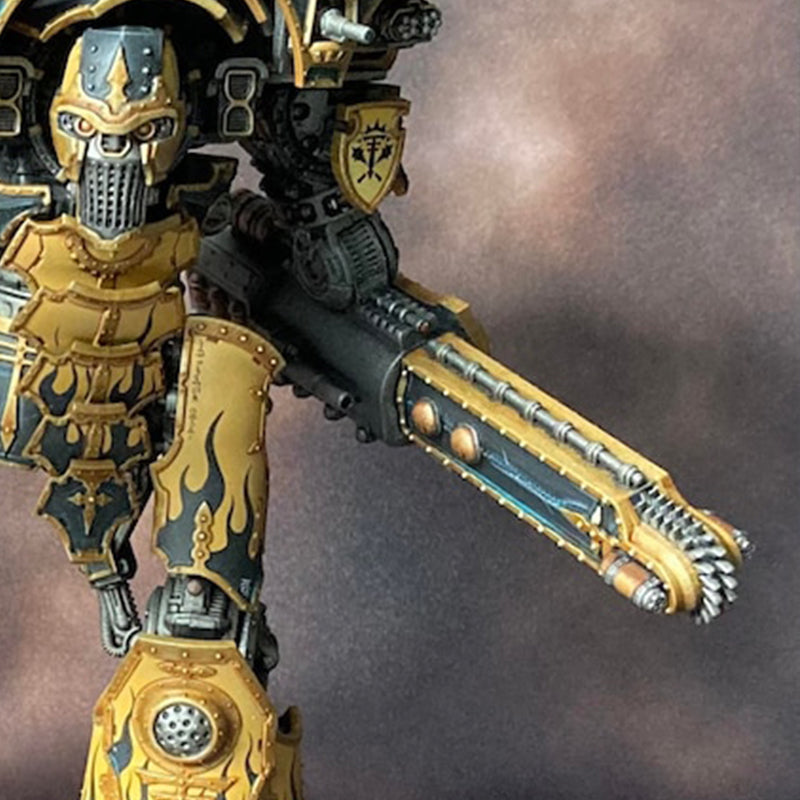 Ripper Arm Weapon compatible with Adeptus Titanicus Warmaster Titans ...