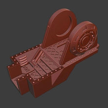 Load image into Gallery viewer, Carapace Weapon Mount compatible with Adeptus Titanicus Warmaster Titans

