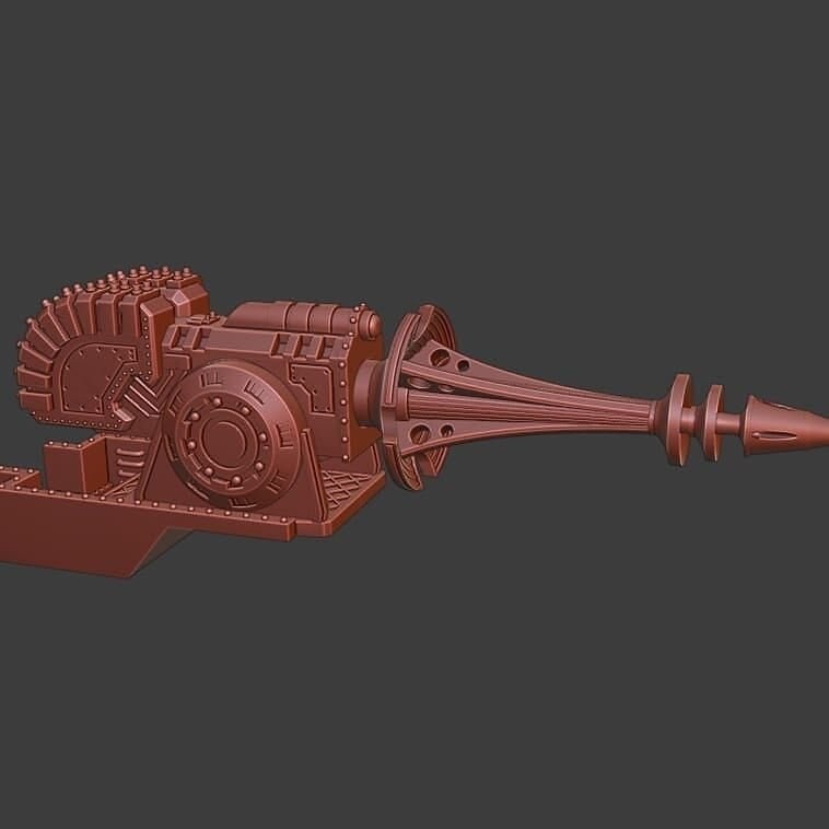 Vibro Lance Carapace Weapon