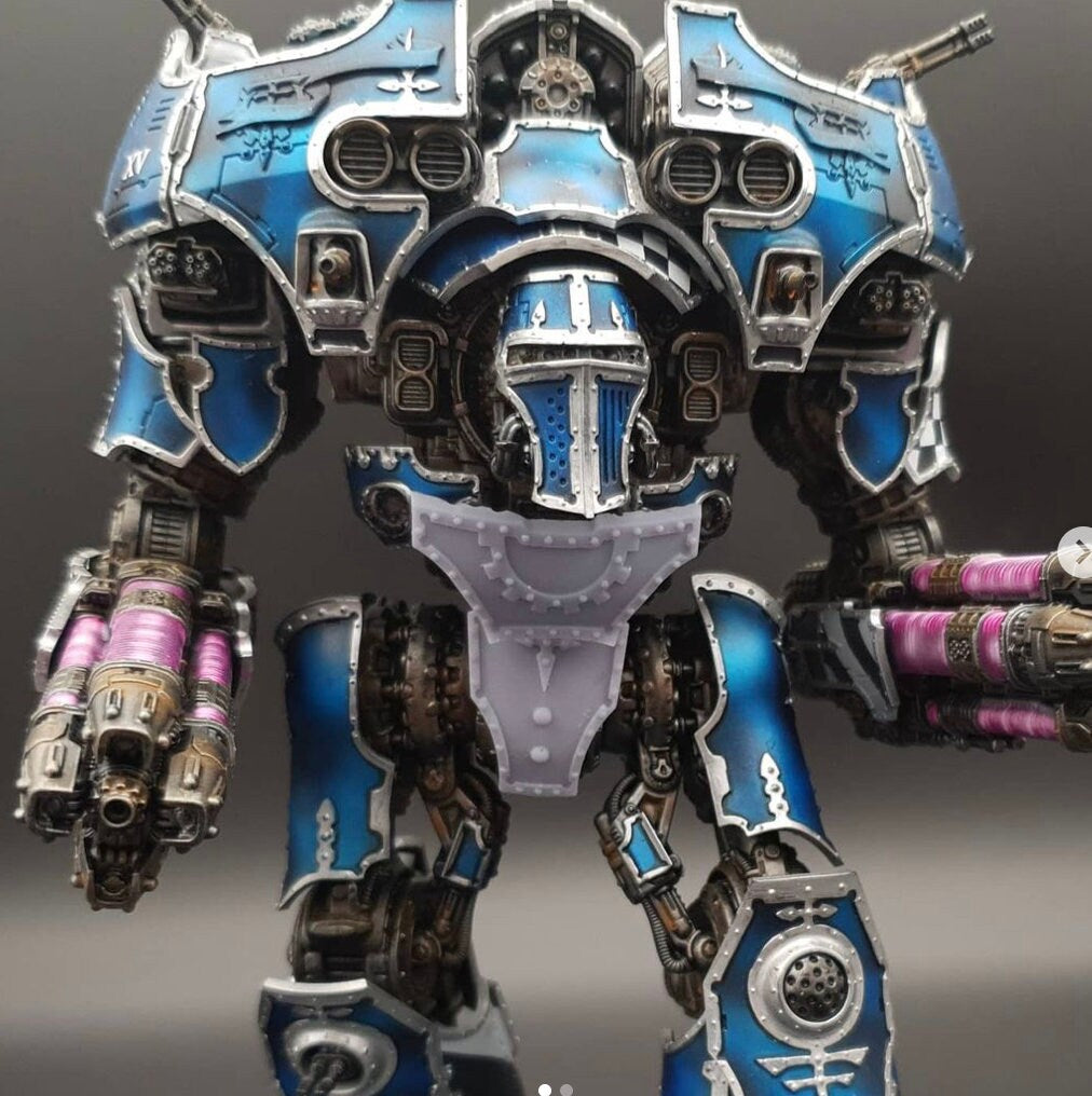 Armour Plates compatible with Adeptus Titanicus Warmaster Titans