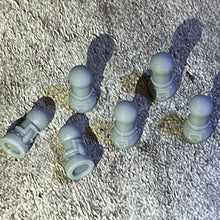 Load image into Gallery viewer, Magnet Arm Upgrade compatible with Adeptus Titanicus Reaver Titans - requires 5mm Diameter x 1mm thick Magnets (3 Pairs)
