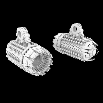 Accelerated Plasma Bombard Arm Weapon