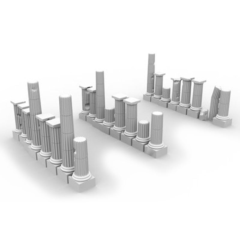 Epic Scale Ruined Pillars (30 Pack)
