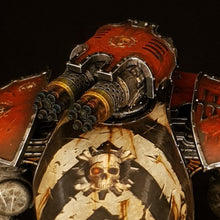 Load image into Gallery viewer, Carapace Rotary Cannon Weapon Upgrade compatible with Adeptus Titanicus Reaver Titans
